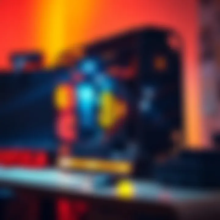 A Bitcoin miner that doubles as an office heater, showcasing its sleek design while generating warmth.