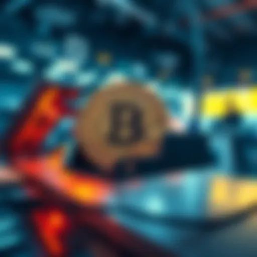 Bitcoin Miner Transfer A visual representation of a Bitcoin miner moving 2,650 BTC to OTC trading desks, symbolizing significant market activity.