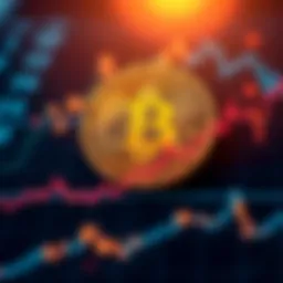 Bitcoin approaching 72K mark Bitcoin value chart showing rise near 72,000 with fluctuations