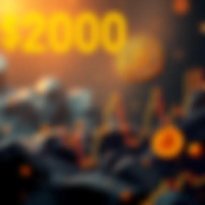 Bitcoin nearing $200k A visual representation of Bitcoin's rising value, featuring a graph showing an upward trend and a Bitcoin symbol prominently displayed.
