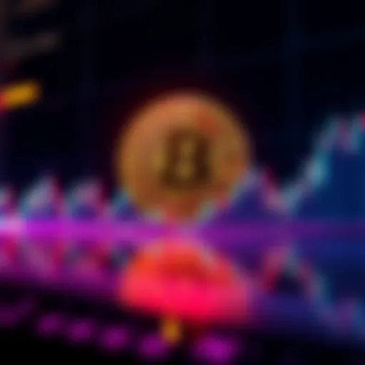 A chart showing Bitcoin's price approaching a buy zone with fluctuating trends.