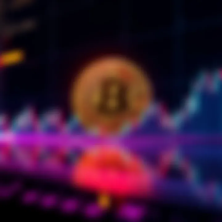 A chart showing Bitcoin's price approaching a buy zone with fluctuating trends.