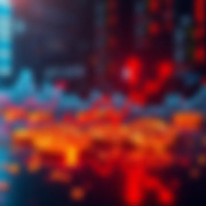 Graph showing Bitcoin value dipping below $92K with red arrows indicating decline and liquidations