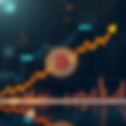 Graph showing Bitcoin's price hitting 90K with potential upward trend towards 100K