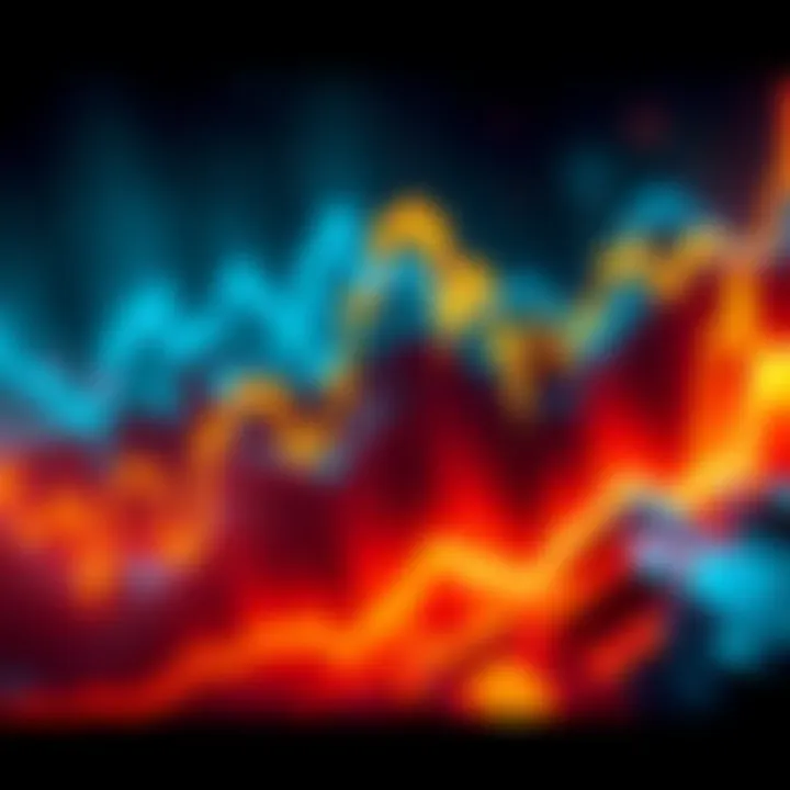 Bitcoin Price Surge A chart showing Bitcoin's price rising sharply, indicating a positive market trend after a long decline.