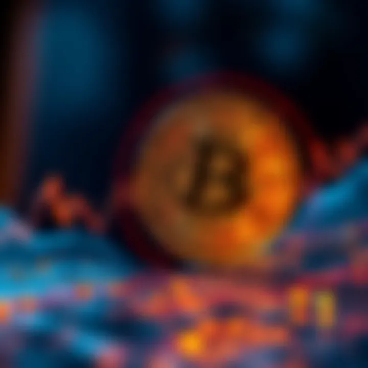 Bitcoin graphic showing a rising trend, crossing 105K with a target of 120K in the background.