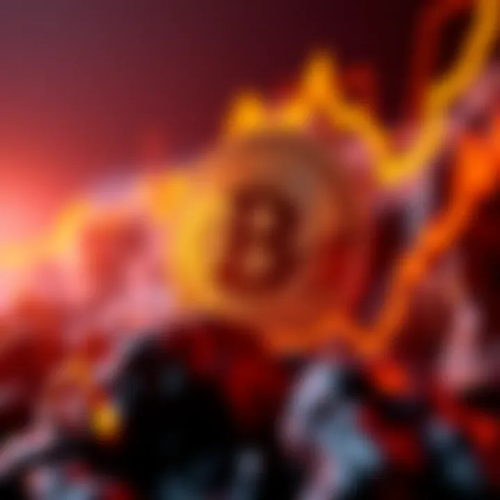 Bitcoin Price Surge A graphic showing Bitcoin's price rise to $120,000 alongside a declining yield rate, highlighting the discrepancy in investor returns against inflation.