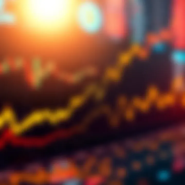 Graph showing Bitcoin price above $83k with an upward trend line