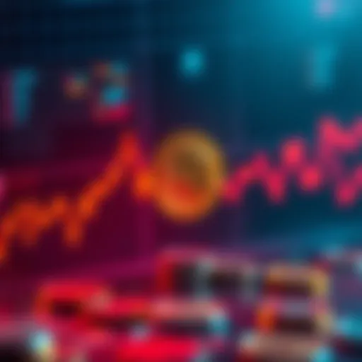 A graph illustrating a decline in Bitcoin prices, indicating market fluctuations affecting investments.