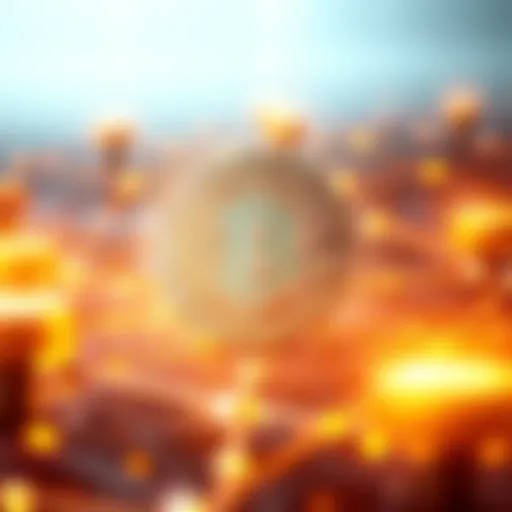 A digital representation of Bitcoin's new quantum resistance infrastructure, showcasing a secure network against quantum computing threats.