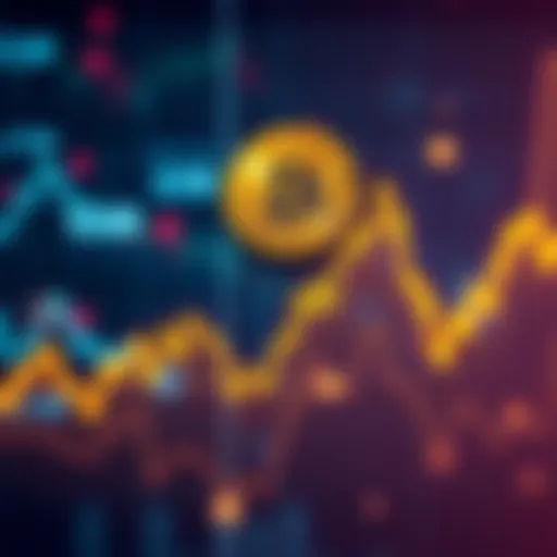 A graph showing the upward trend of Bitcoin's value, indicating its approach to an all-time high and its status as a safe-haven asset amidst market uncertainty.