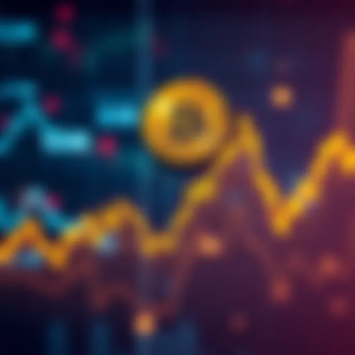 A graph showing the upward trend of Bitcoin's value, indicating its approach to an all-time high and its status as a safe-haven asset amidst market uncertainty.