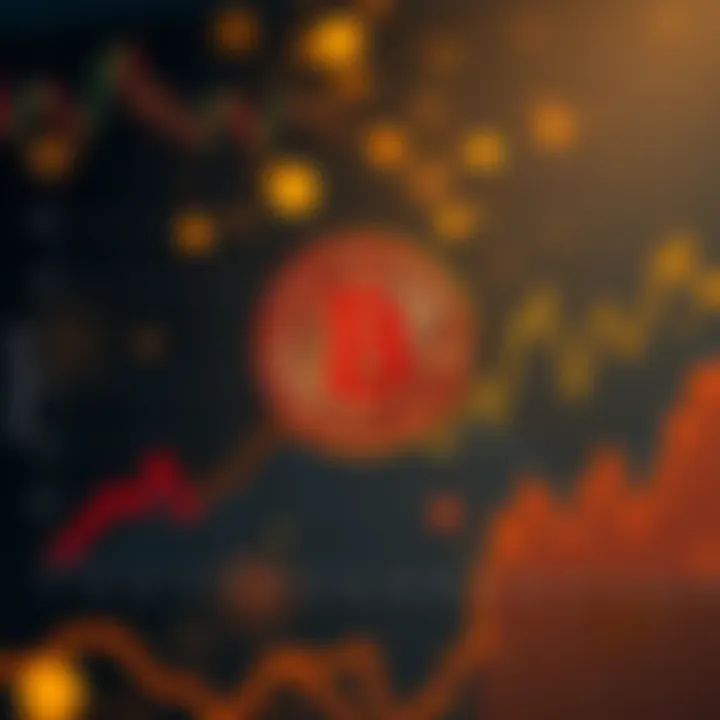 A graph showing changing attitudes towards Bitcoin over time, highlighting spikes in negativity after the October market drop and contrasting previous positive sentiments during its peak.