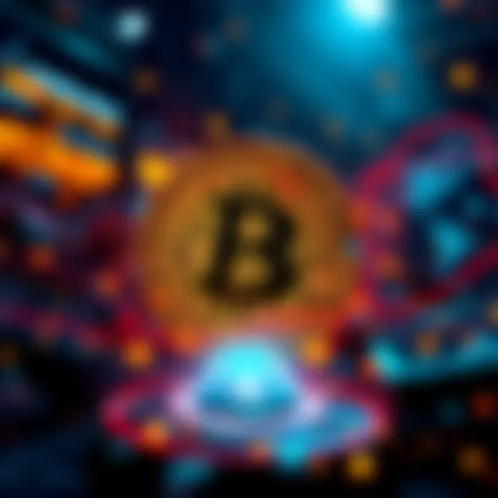 A graphic representation of the Bitcoin symbol surrounded by digital elements, symbolizing its growth and impact over 13 years.