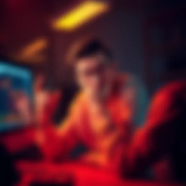 A shocked individual looking at a computer screen displaying a missing bitcoin balance, showing confusion and frustration