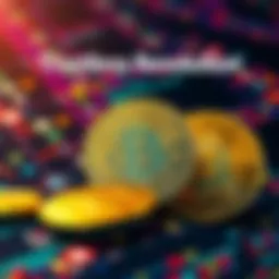 A digital representation of Bitcoin symbols, showing a shift from traditional finance to decentralized currency, with code elements in the background.