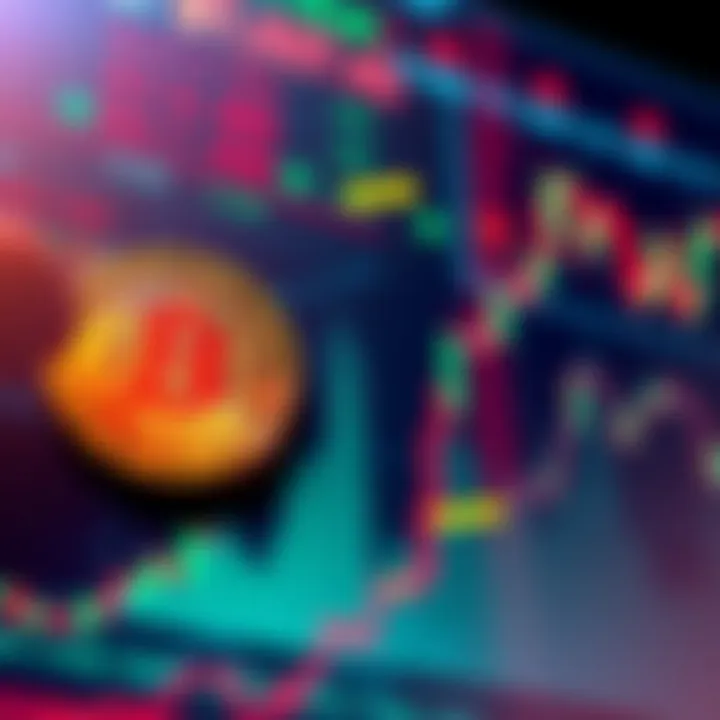 Bitcoin value question with market charts A visual representation showing Bitcoin's fluctuating value alongside market charts, highlighting the influence of Jane Street and supply and demand concepts.