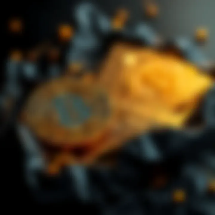 A visual comparison of Bitcoin and gold, highlighting Bitcoin's recent growth amid geopolitical events.