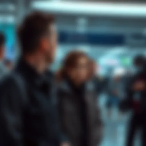 A group of people ignoring each other while one person visibly looks frustrated, highlighting disrespect in everyday interactions.