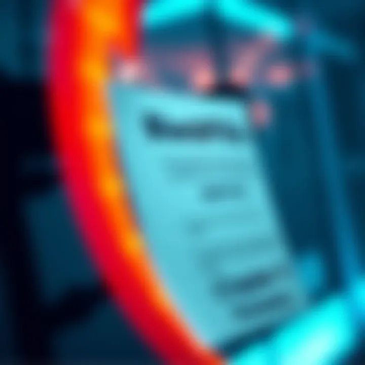 BlockFills company logo displayed with a notice of voluntary Chapter 11 filing, symbolizing business recovery efforts