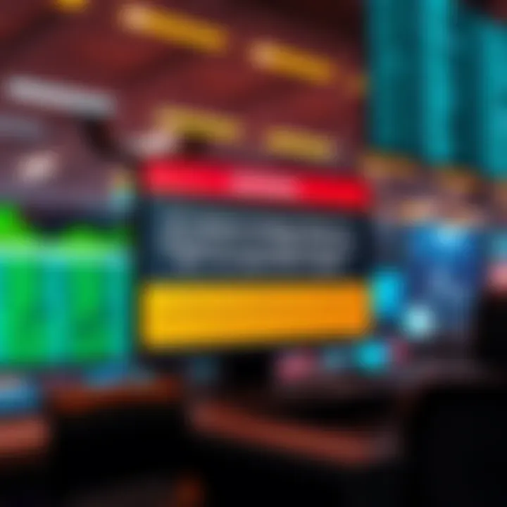 A digital screen displaying a warning about BTC Markets' new staking terms, urging users to act quickly to avoid losing their crypto.