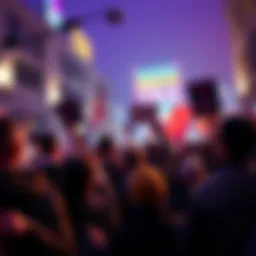 Crypto founders and investors expressing concerns about California's proposed wealth tax on unrealized gains at a rally