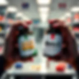 Person holding two supplements labeled SS31 and Mots C, considering their order for use.