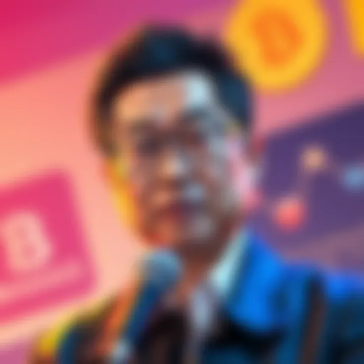 Binance founder Changpeng Zhao Changpeng Zhao, known as CZ, addressing the media on fundraising claims