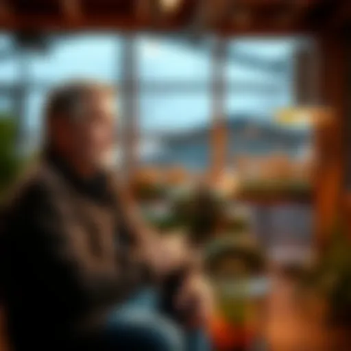 Charles sharing insights about entrepreneurship and his passion for farming in an interview setting