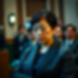 A Chinese woman in court during her conviction related to a large bitcoin seizure in the UK, showcasing a serious moment in the legal process.