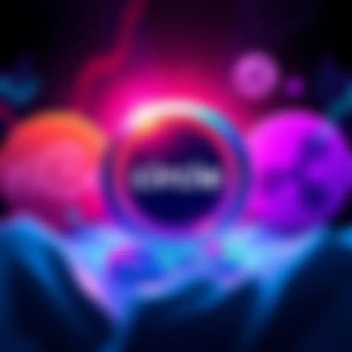 Illustration of Circle logo with a backdrop of Coinbase and Ripple logos, symbolizing potential negotiations in the crypto market.