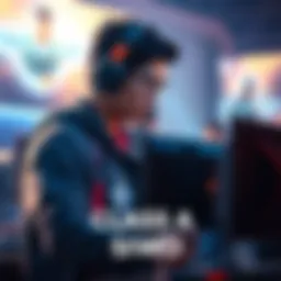 A gamer in a focused stance, showcasing impressive skills in Class A SIWO without cheats or mods. The screen displays competitive gameplay highlights.