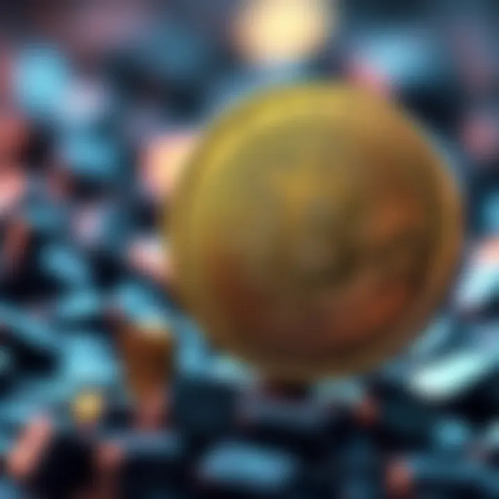 Coin with question mark A visual representation of a random coin with a question mark next to it, symbolizing uncertainty about its legitimacy.