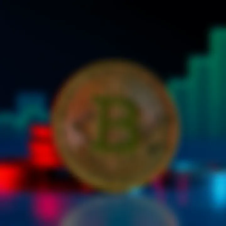 A Coinbase logo alongside the Bitcoin symbol, representing a beginner's entry into cryptocurrency