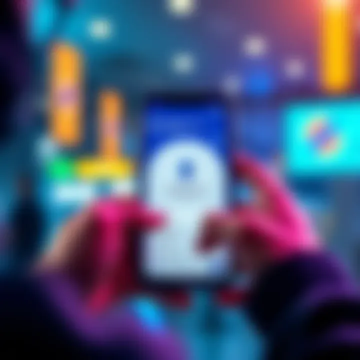 A person using a smartphone to purchase Ethereum on Coinbase One's platform, with a focus on the recurring buy feature.