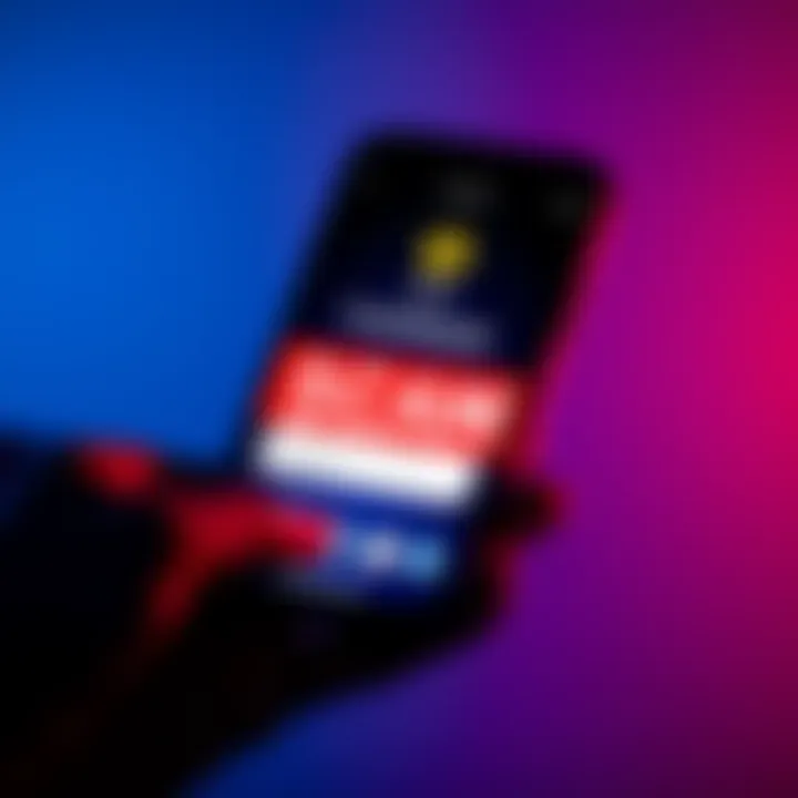 A phone displaying a text message about a Coinbase security check, warning users about a scam.