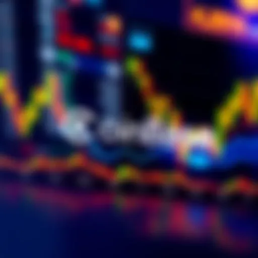 A graphic showing a stock chart with CoinBase logo, symbolizing upcoming stock trading features for users.