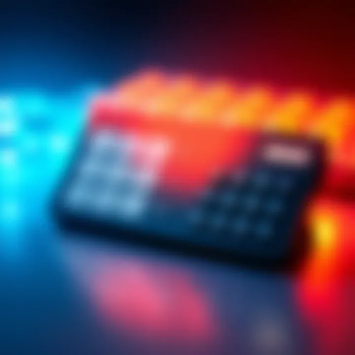 A COLDCARD device displayed alongside a digital calculator interface, showing numbers and basic functions, symbolizing its new use as a calculator.