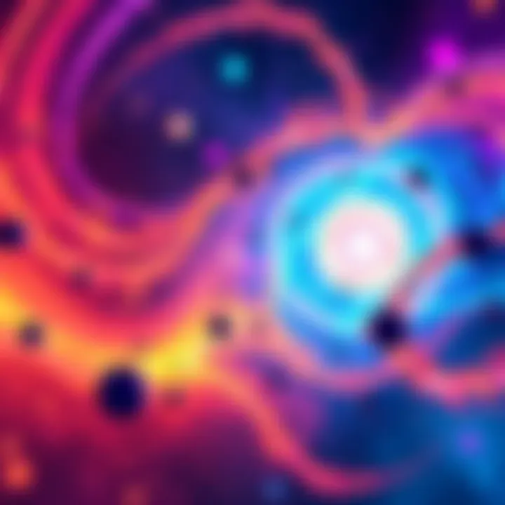Colorful animation inspired by Cosmos A vibrant animation featuring swirling galaxies and cosmic elements inspired by Carl Sagan's Cosmos