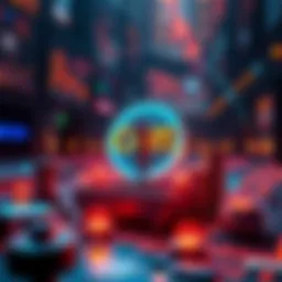 Graphic representation of COTI focusing on private Real World Assets and DeFi expansion in 2026 with symbols of finance and technology.