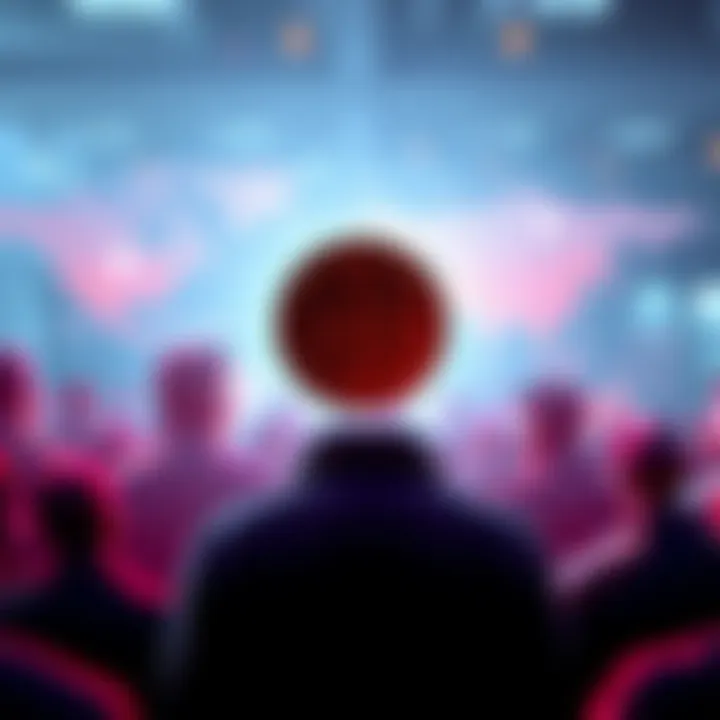 Graphic showing the percentage of people holding CRO tokens, emphasizing those with 10,000 to 20,000 tokens or more, with a global map in the background.