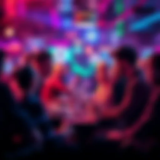 People exchanging trading ideas in a lively online chat about cryptocurrencies.