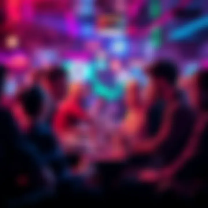 People exchanging trading ideas in a lively online chat about cryptocurrencies.