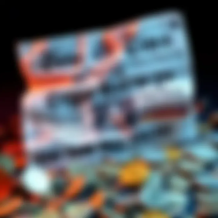 A newspaper showing a strong opinion against cryptocurrency, with dollar signs and broken coins scattered around, symbolizing its perceived worthlessness.