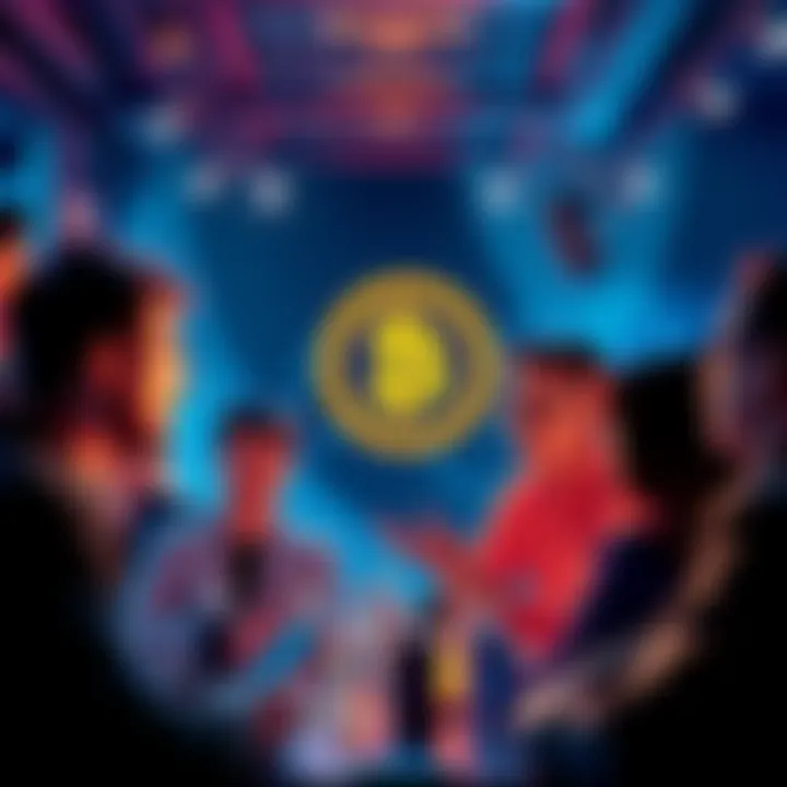 A group of people participating in a cryptocurrency discussion, sharing tips and being cautious about scams.