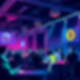 People discussing cryptocurrency tips and sharing insights at a forum