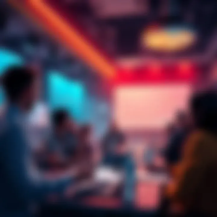 Participants engaging in a lively discussion about cryptocurrency and trading tips in an online forum setting