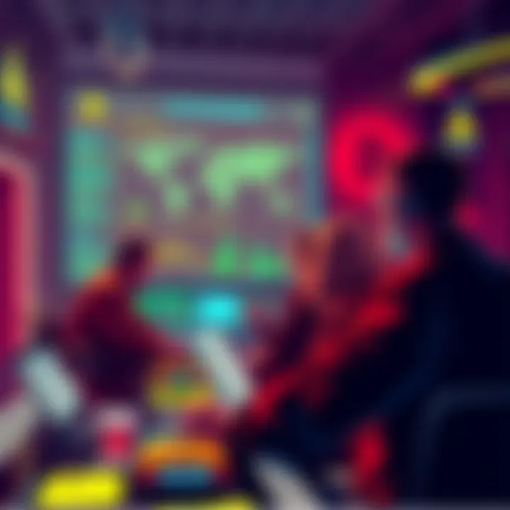 A group of people discussing cryptocurrency on a digital forum with caution signs visible