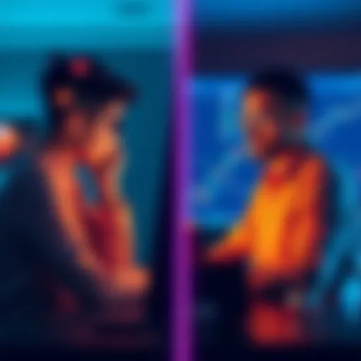 A side-by-side graphic showing a confused person staring at a computer screen the first day in crypto and a confident person analyzing charts three years later.