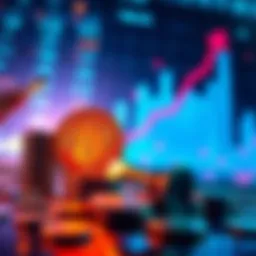 Three key factors for cryptocurrency growth in 2026 with a background of rising graphs and coins